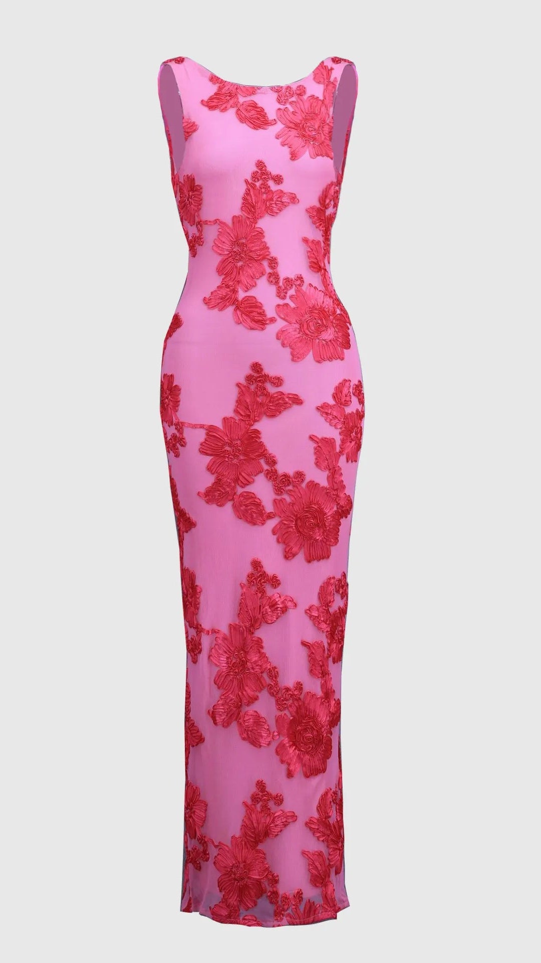 Elegant Floral Maxi Dress