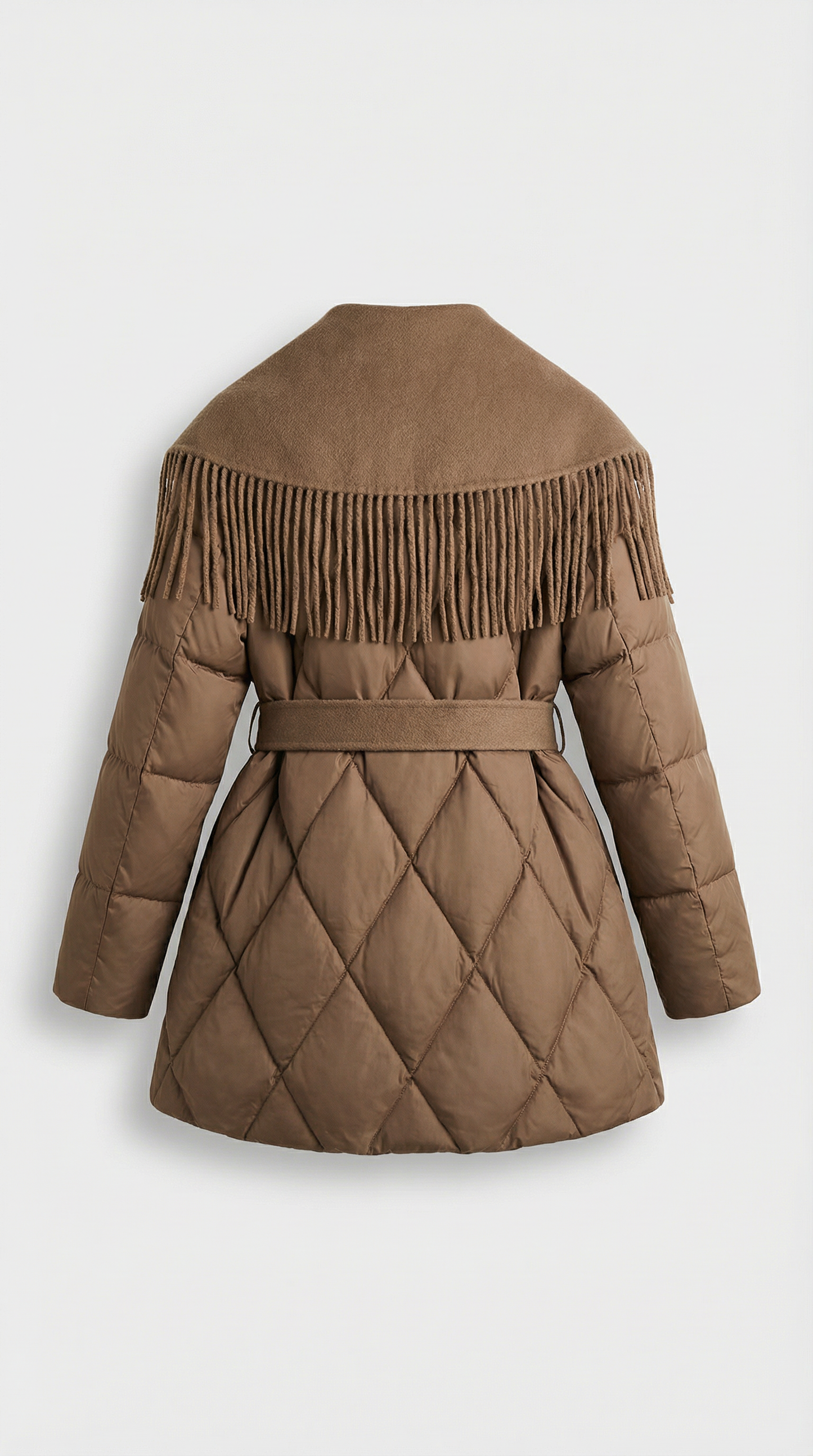 Hybrid Cotton and Down Quilted Jacket