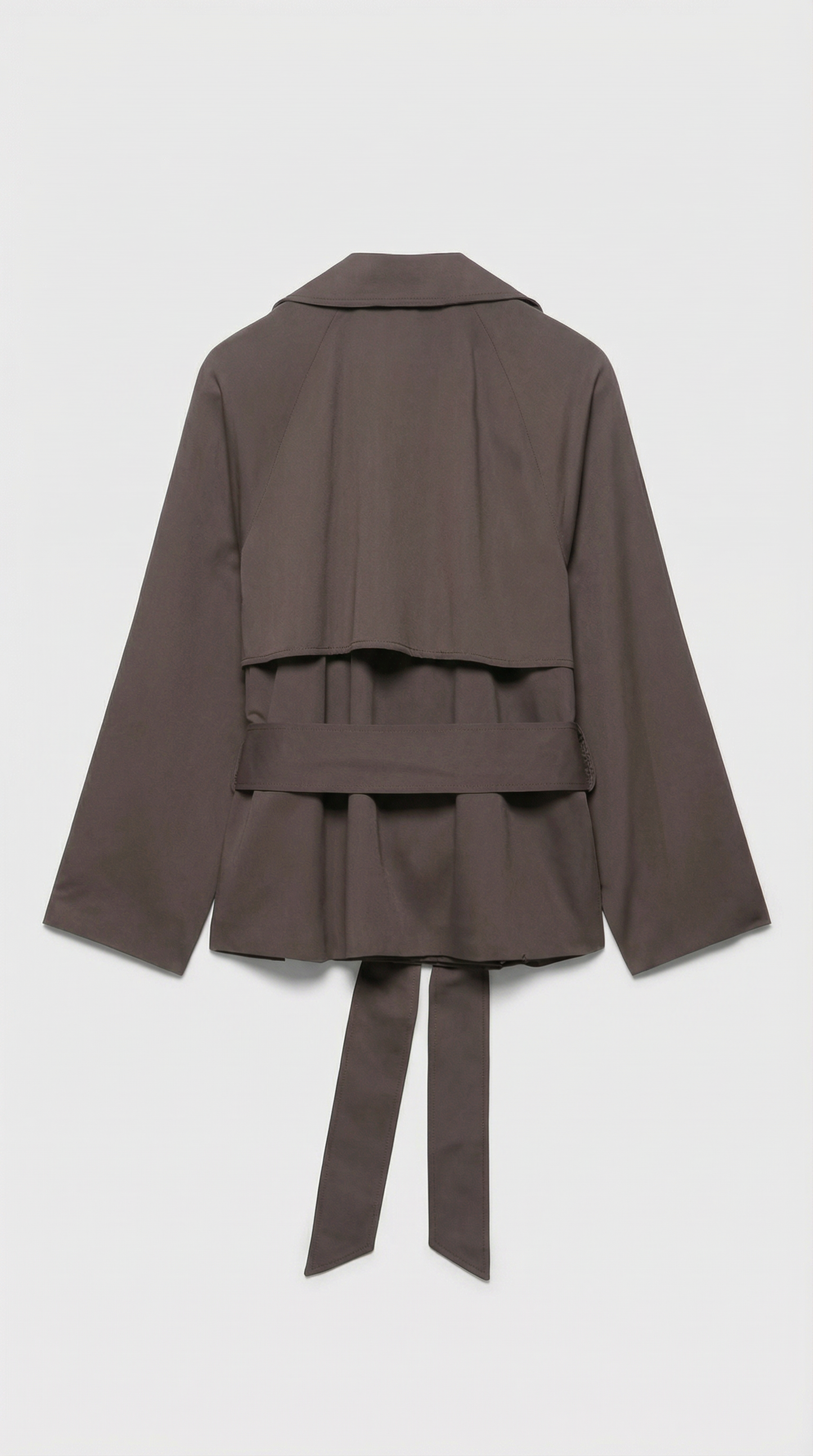 Lace-Up Long Sleeve Jacket in Modern Design