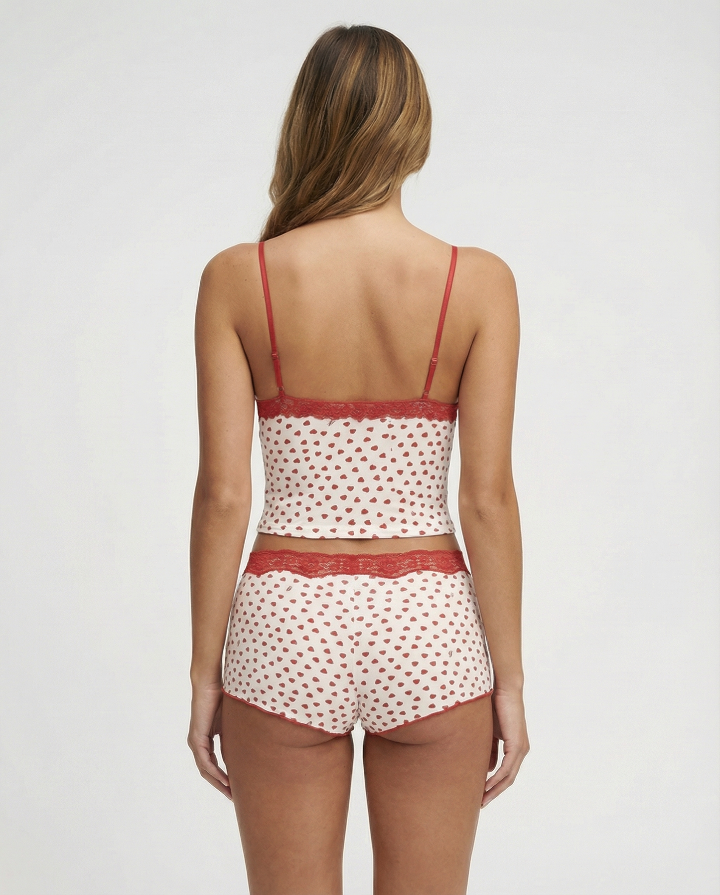 Cherry Red Cozy Lounge Set