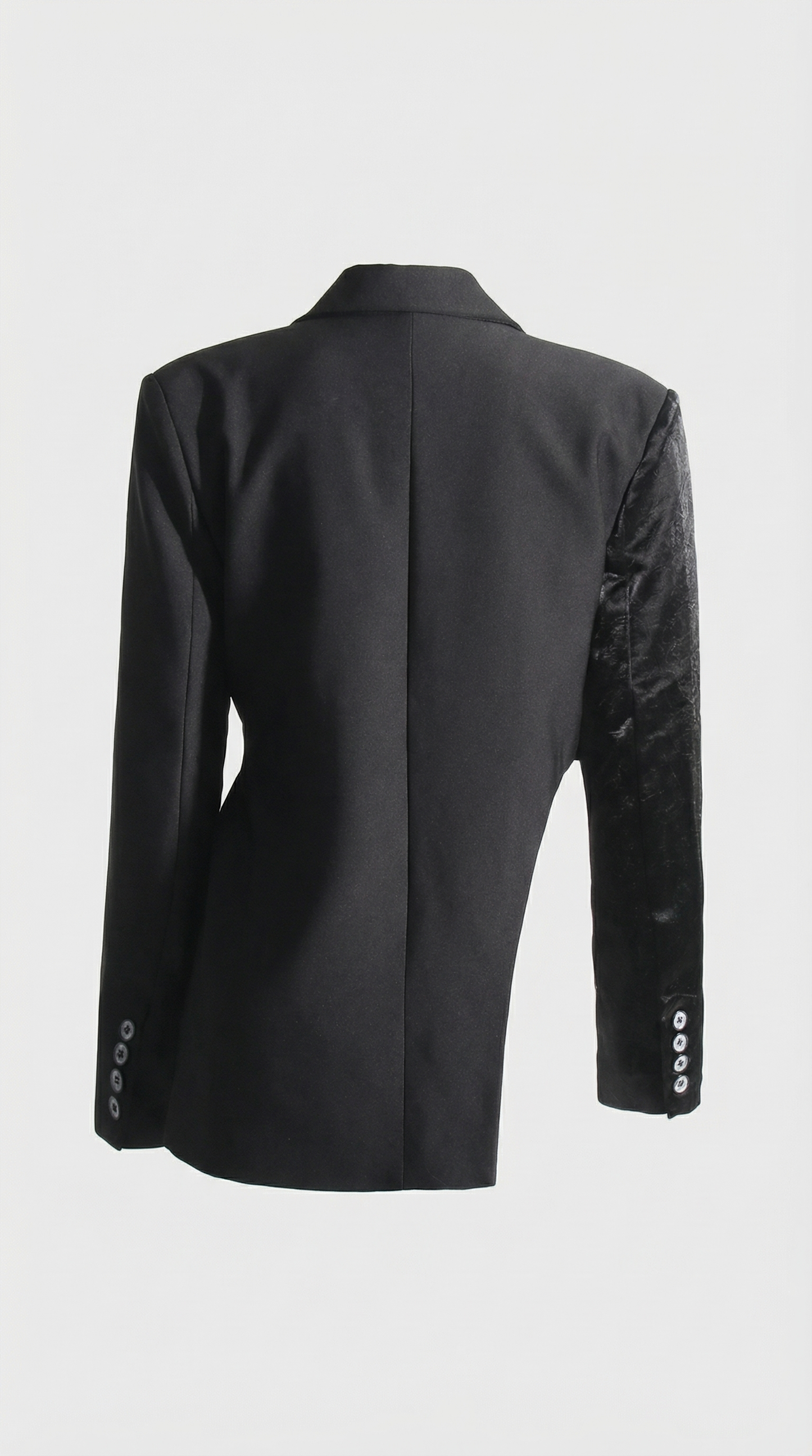 Long Sleeve Irregular Blazer with Belt - Stylish and Versatile Outerwear