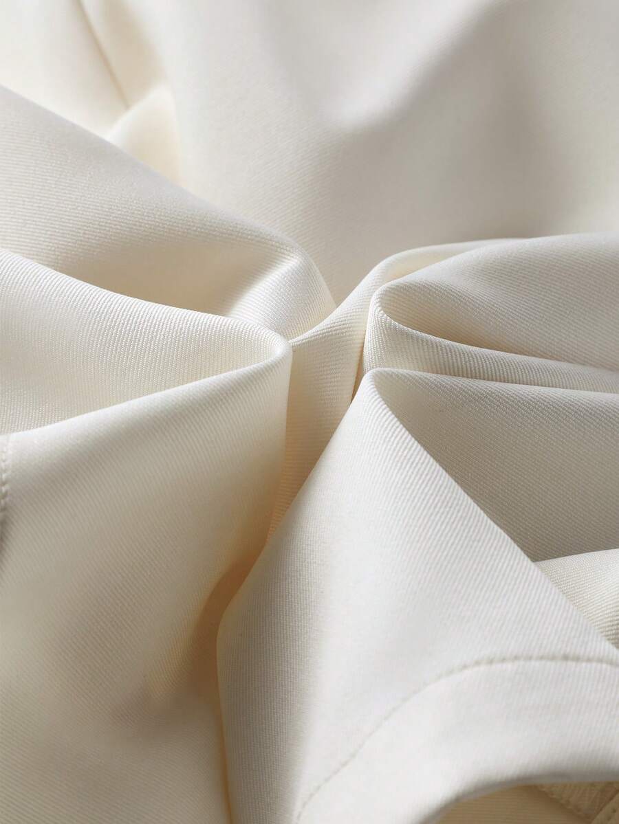 Chic Minimalist Wide Leg Jumpsuit for Effortless Daily Style - Elegant French-Inspired Design