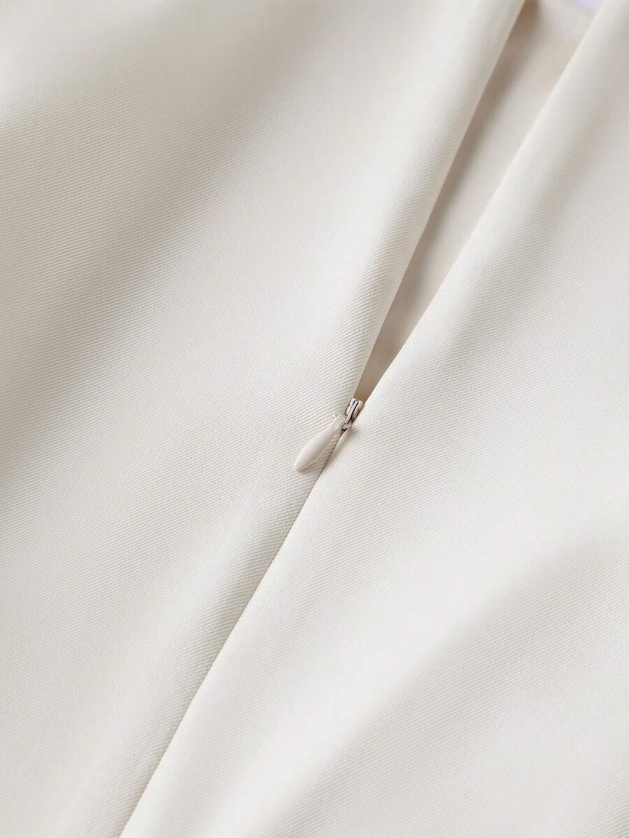 Chic Minimalist Wide Leg Jumpsuit for Effortless Daily Style - Elegant French-Inspired Design