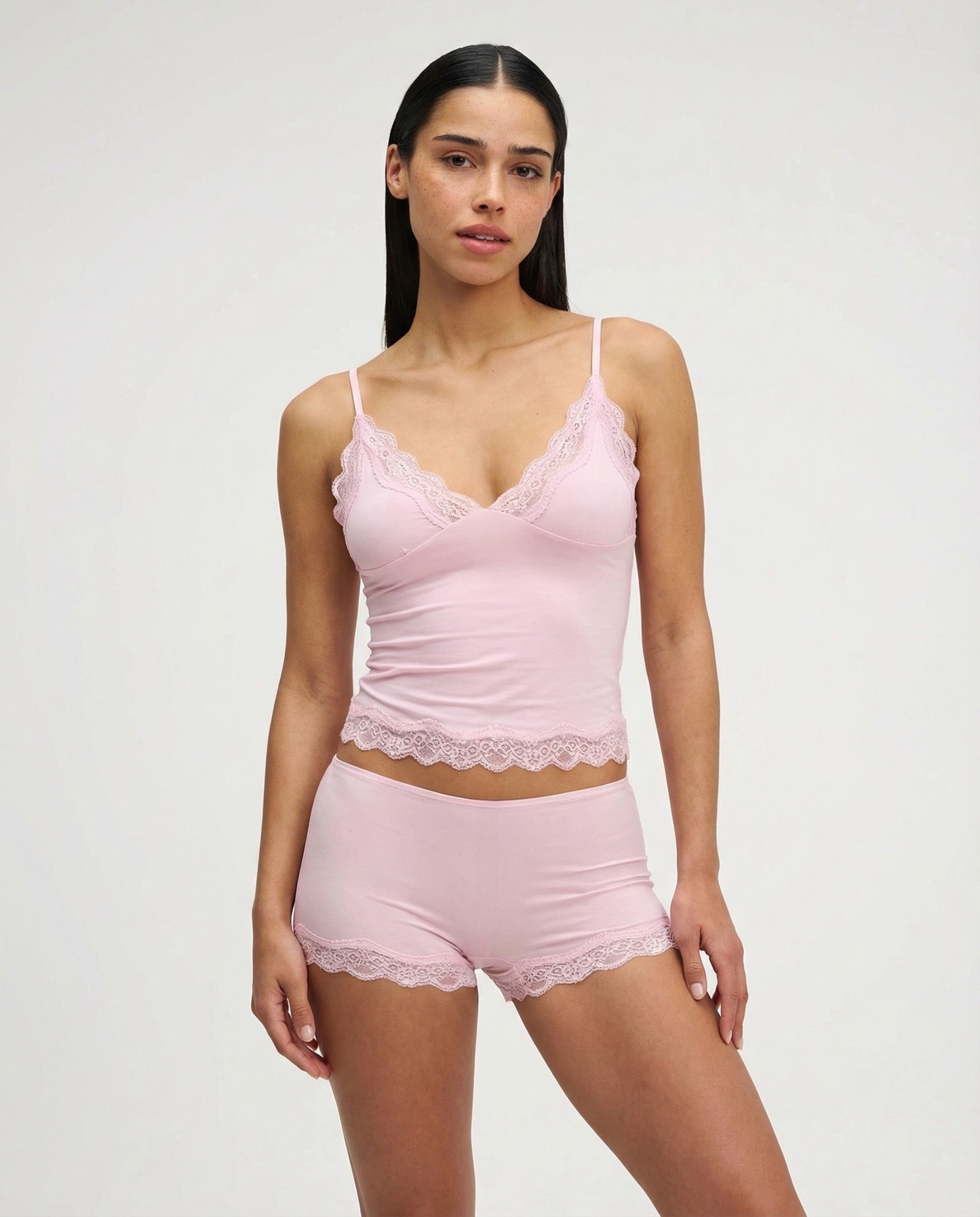 Elegant Lace Sleepwear Set