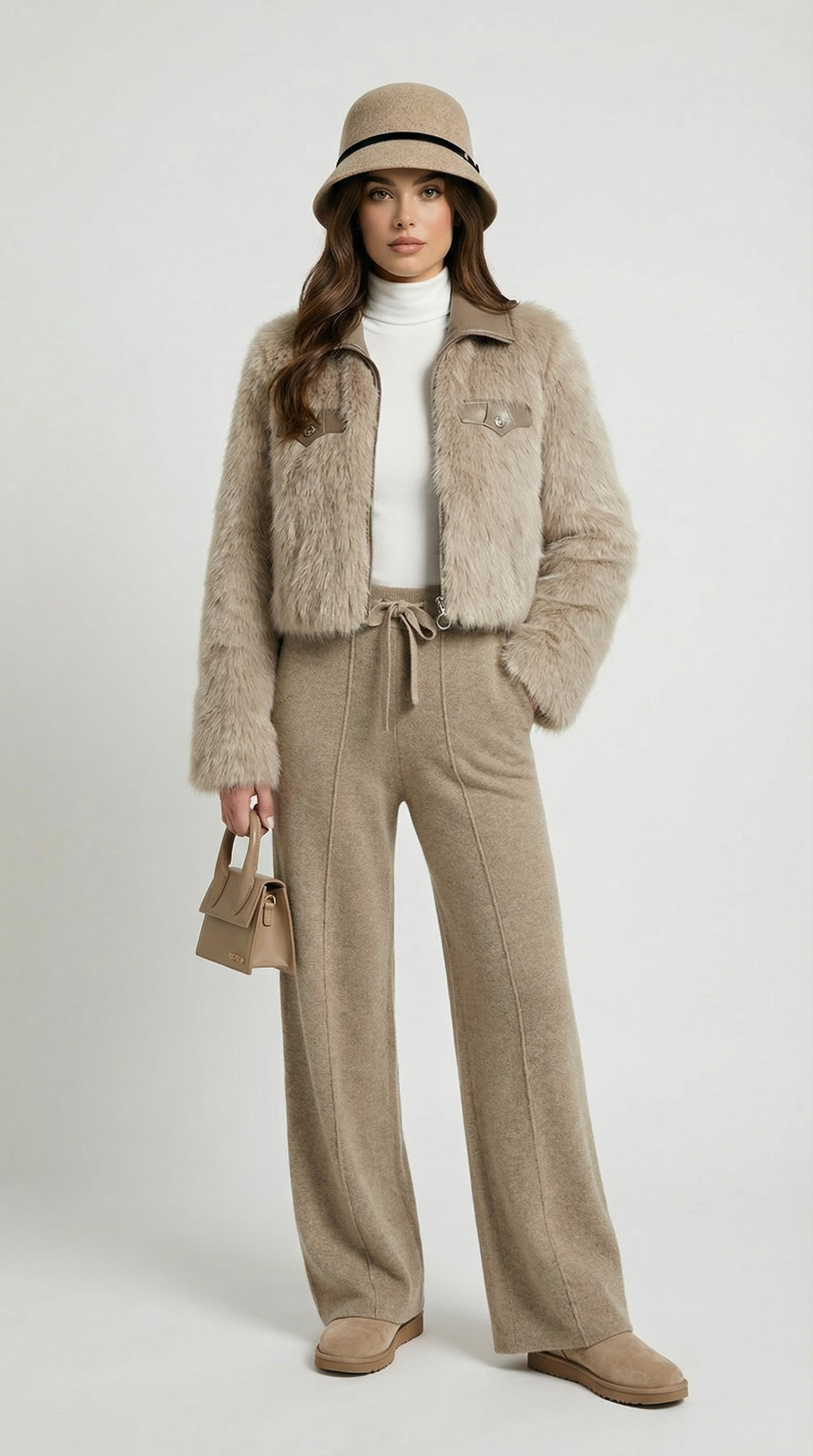 Luxury Vegan Fur Coat – Eco-Friendly Fashion Statement