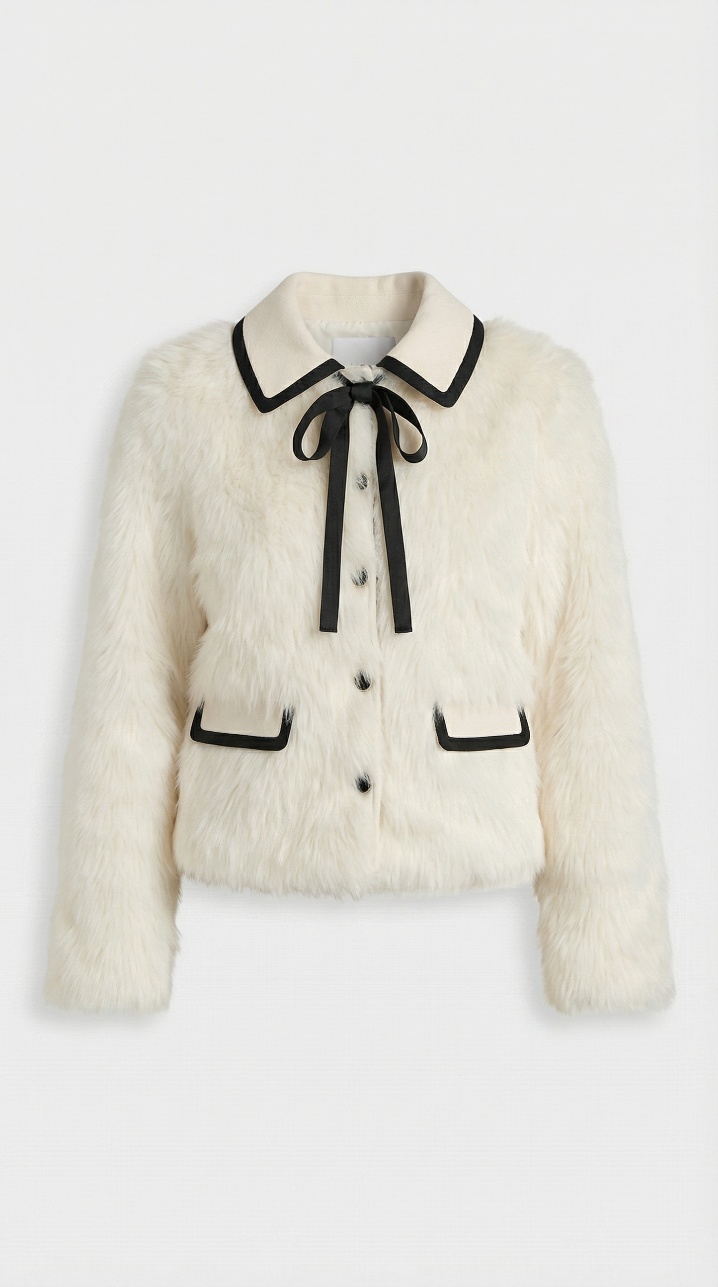 Cozy Loose Fit Faux Fur Jacket