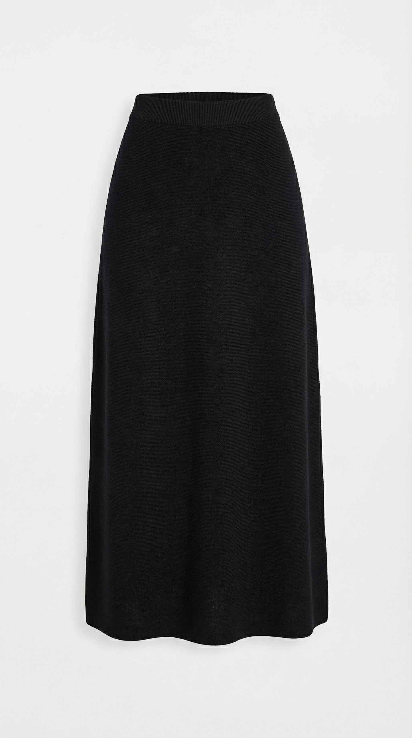 Chic Slimming Knitted Top and Skirt Set with Bow Details