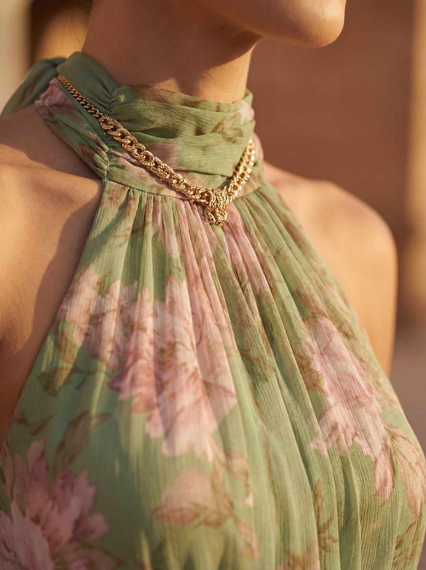 Chic Floral Midi Dress