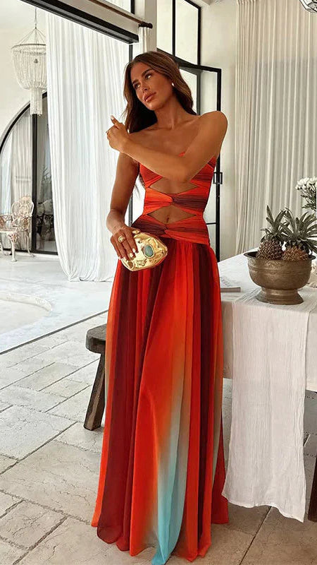 Elegant Maxi Dress with Flowing Silhouette