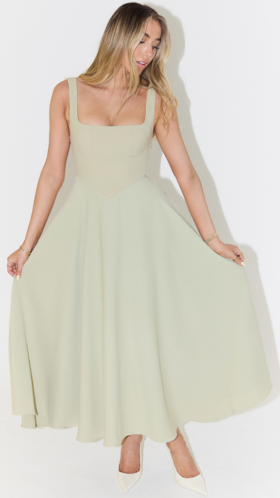 Graceful Midi Dress