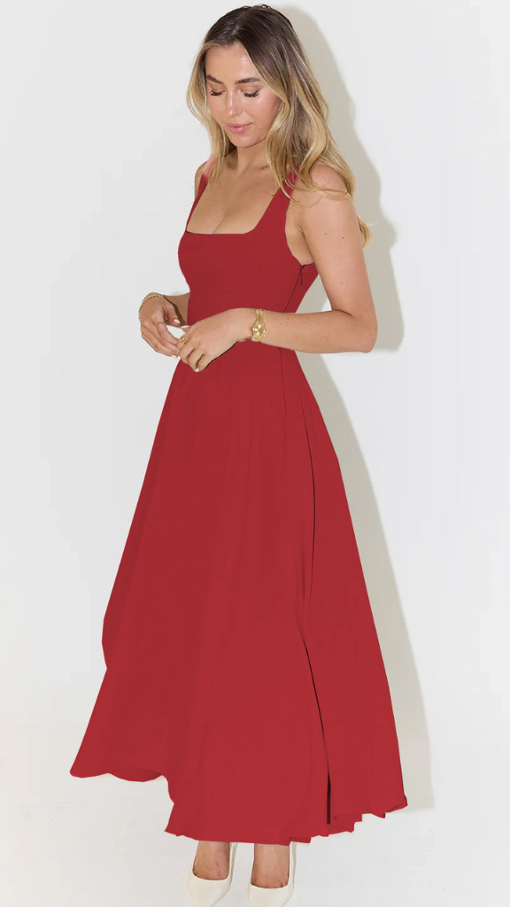 Graceful Midi Dress