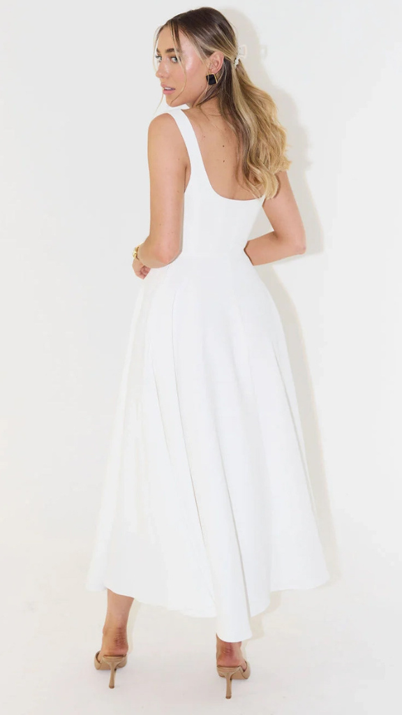 Graceful Midi Dress