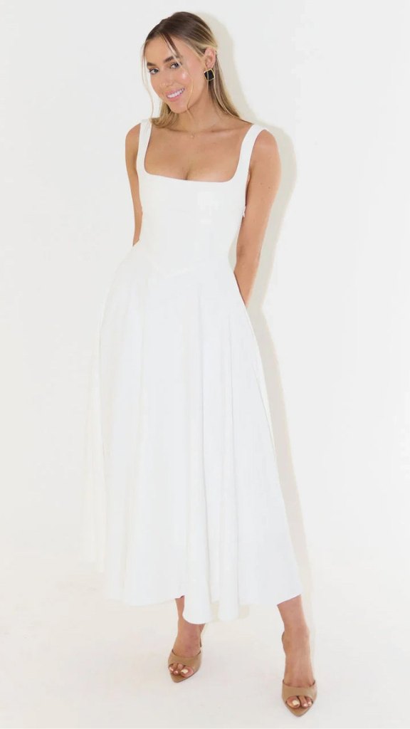 Graceful Midi Dress