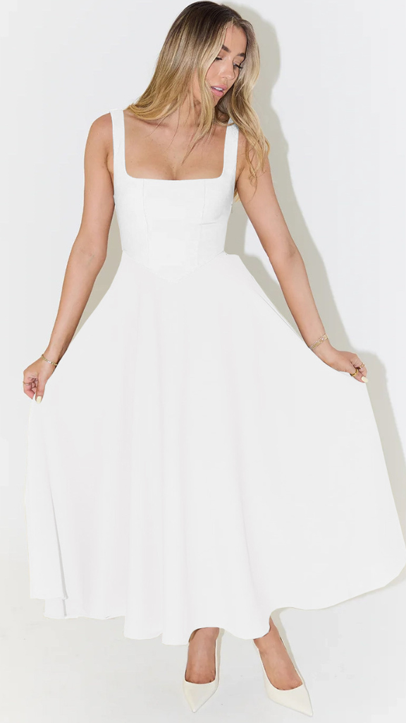 Graceful Midi Dress