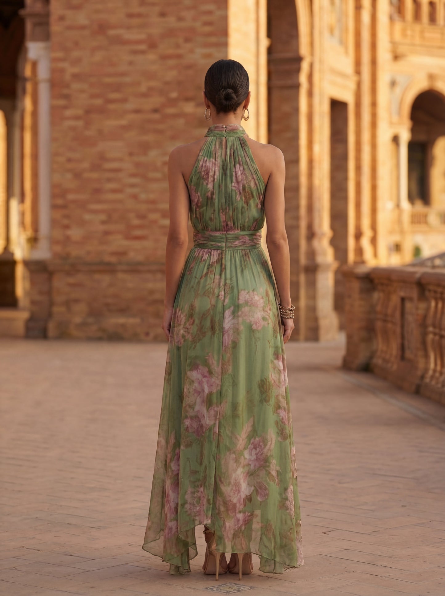 Chic Floral Midi Dress