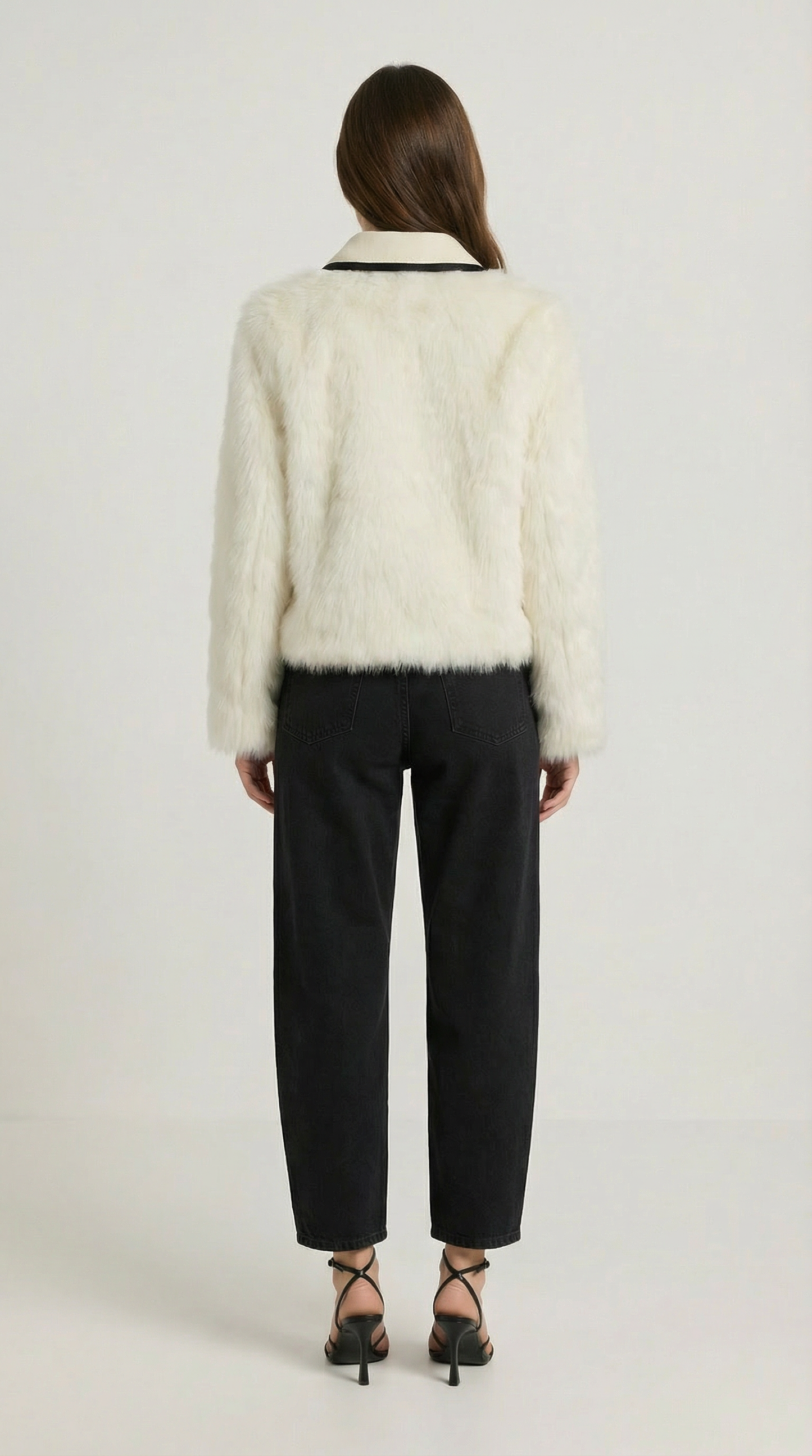 Cozy Loose Fit Faux Fur Jacket