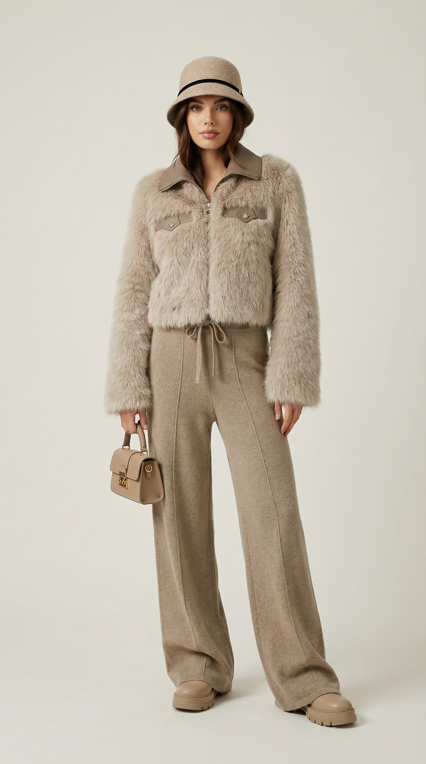 Luxury Vegan Fur Coat – Eco-Friendly Fashion Statement