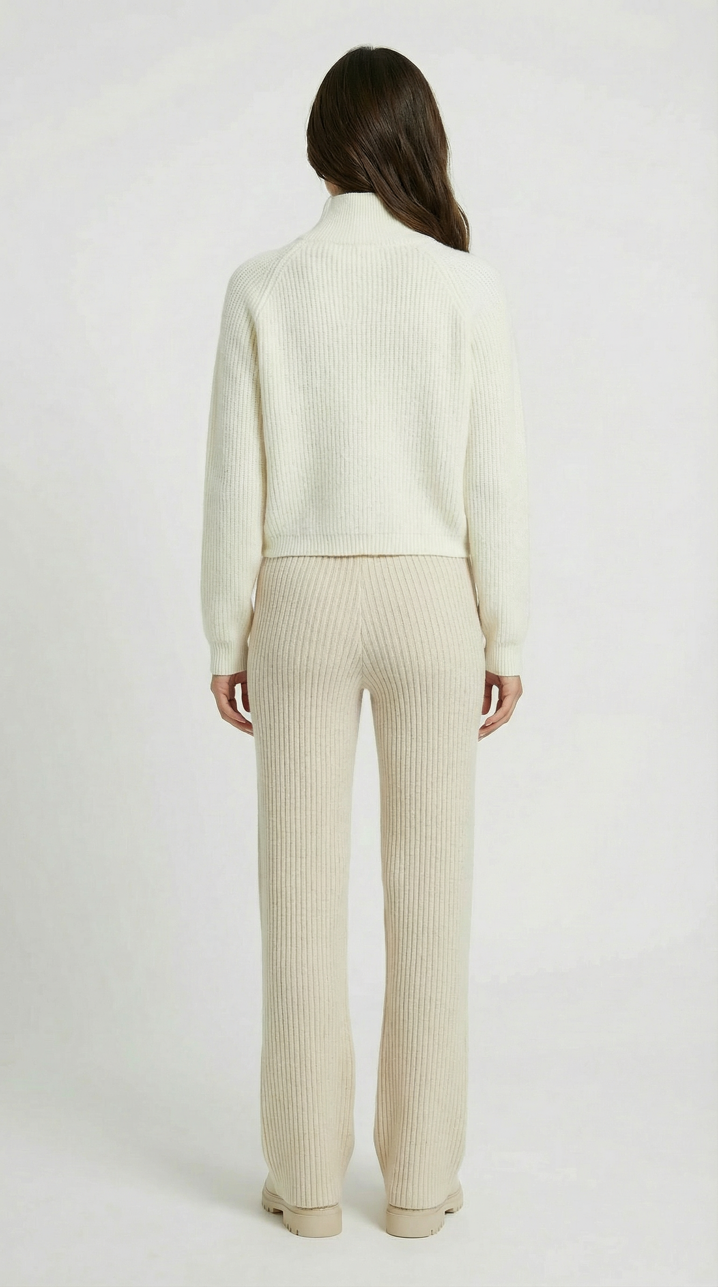 Luxurious Loose-Fit Fox Fur Sweater