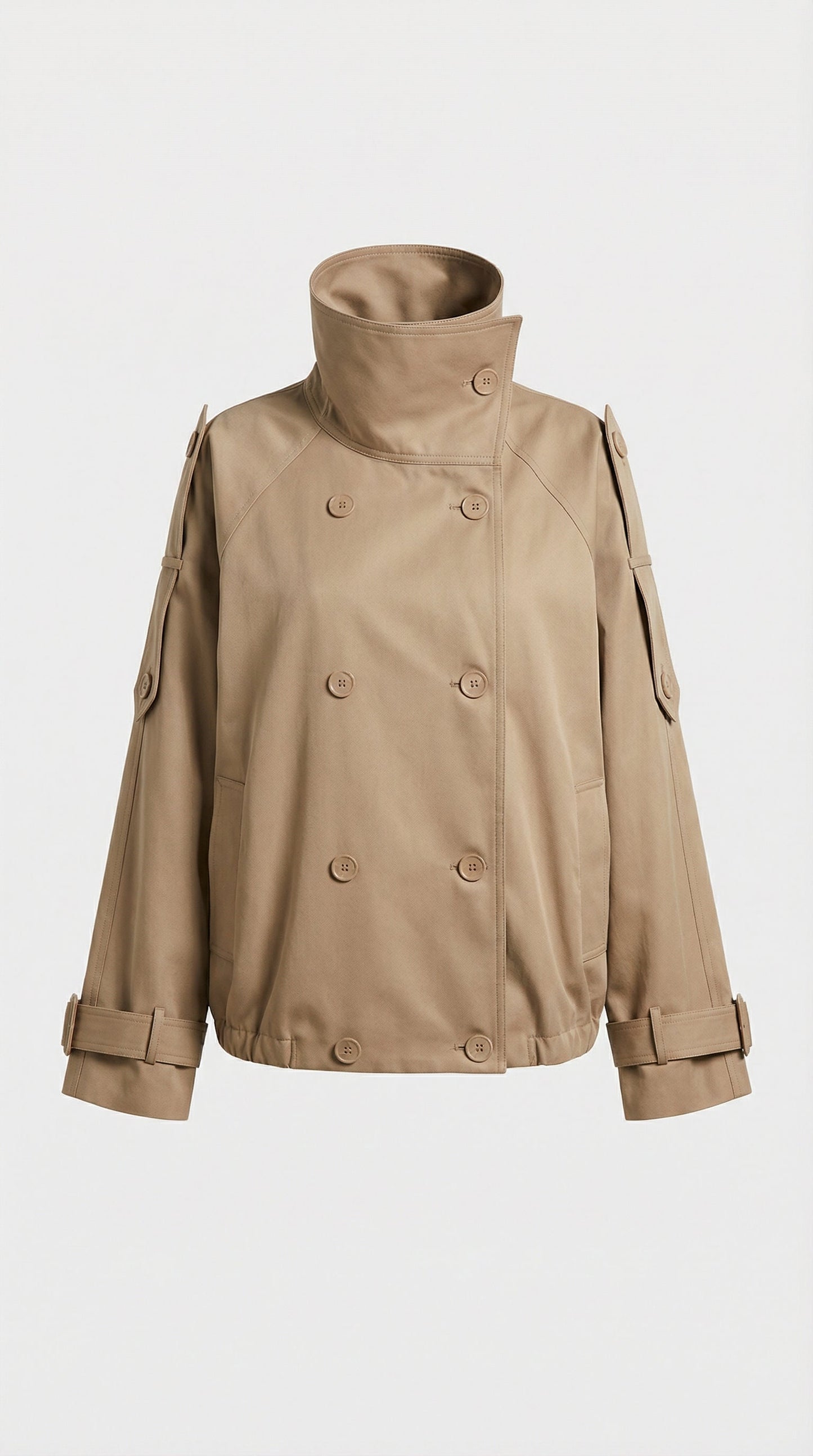 Urban Utility Oversized Jacket in Versatile Design
