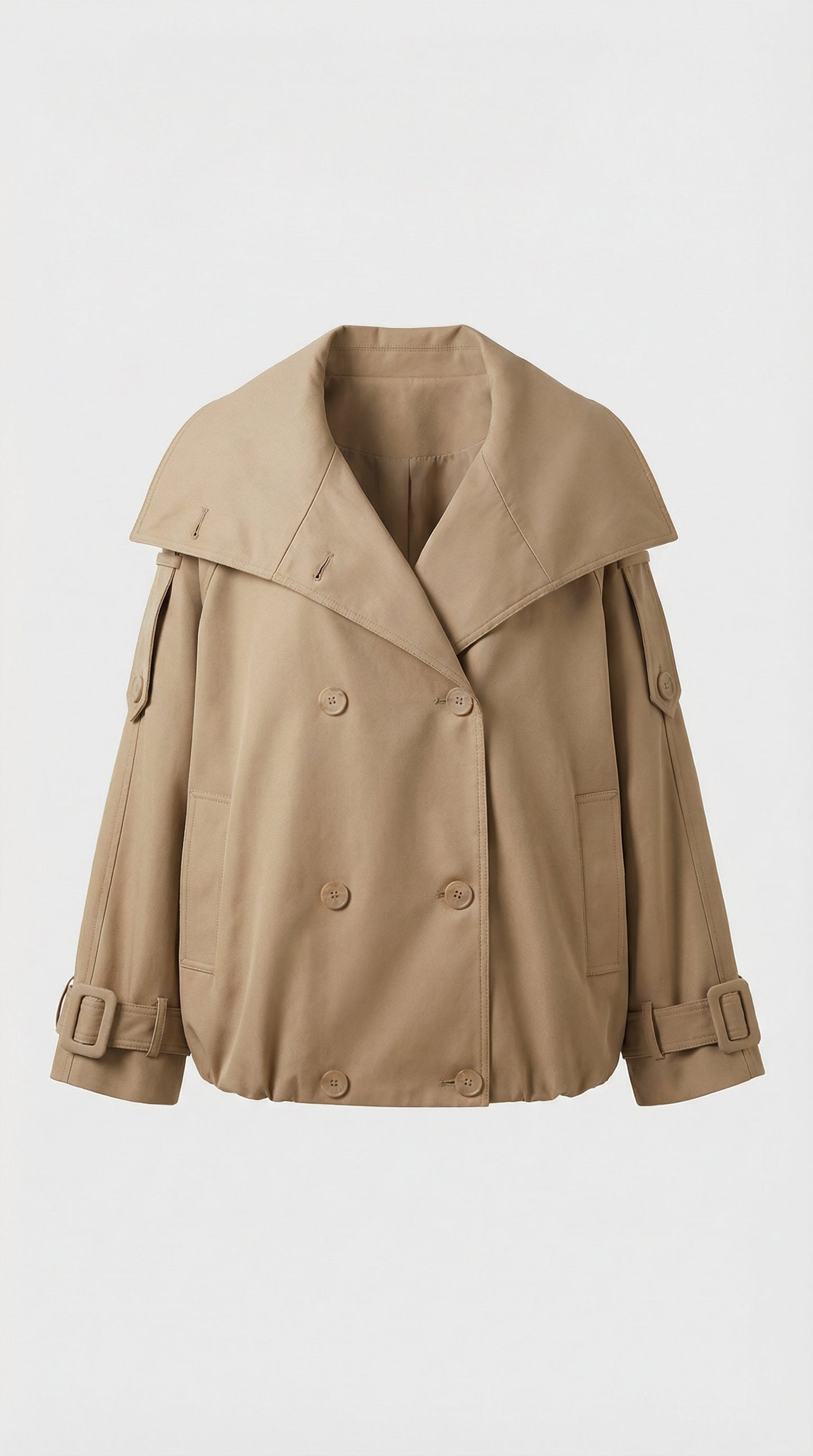 Urban Utility Oversized Jacket in Versatile Design
