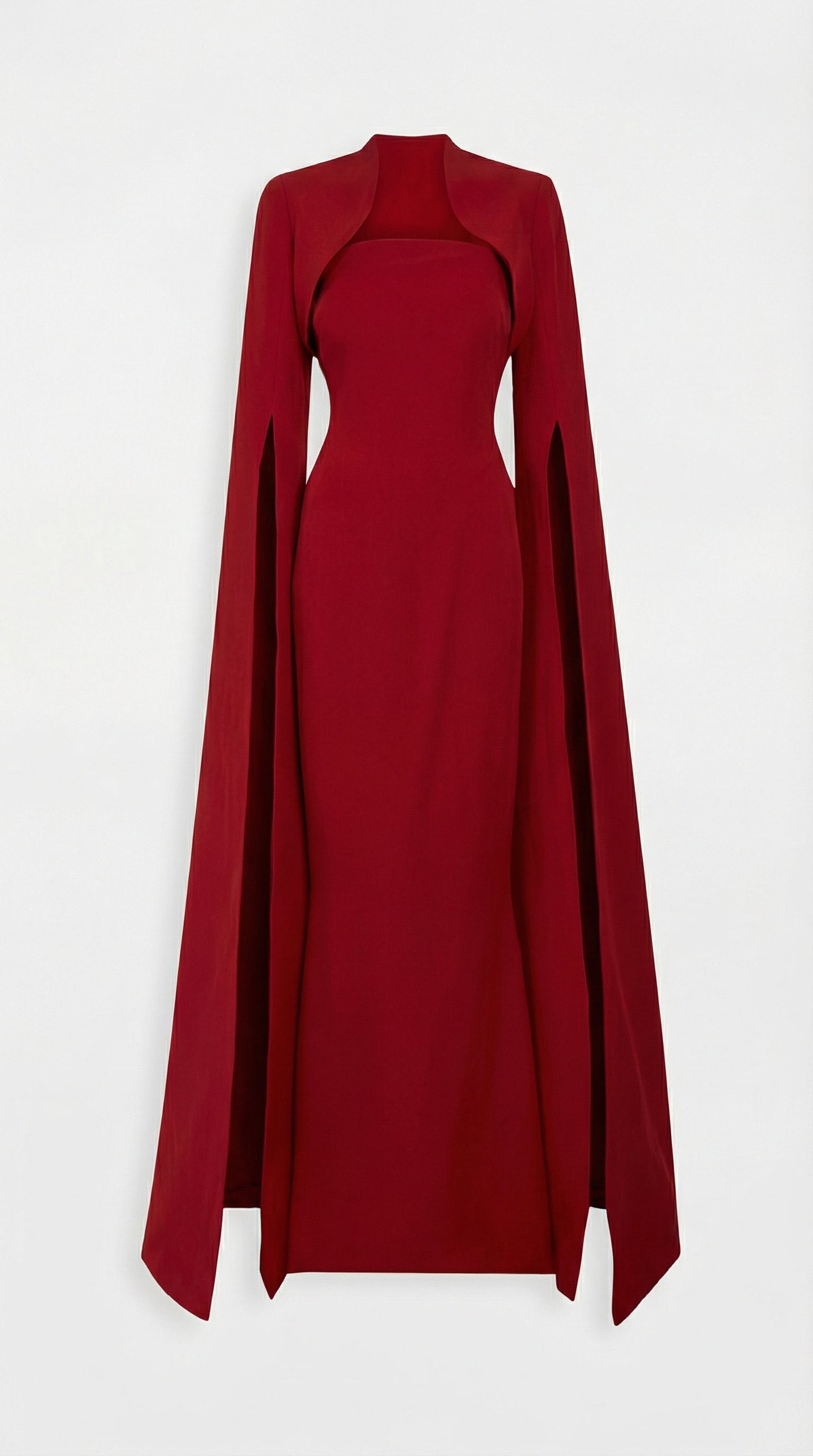 Luxurious Fishtail Evening Gown for Elegant Occasions