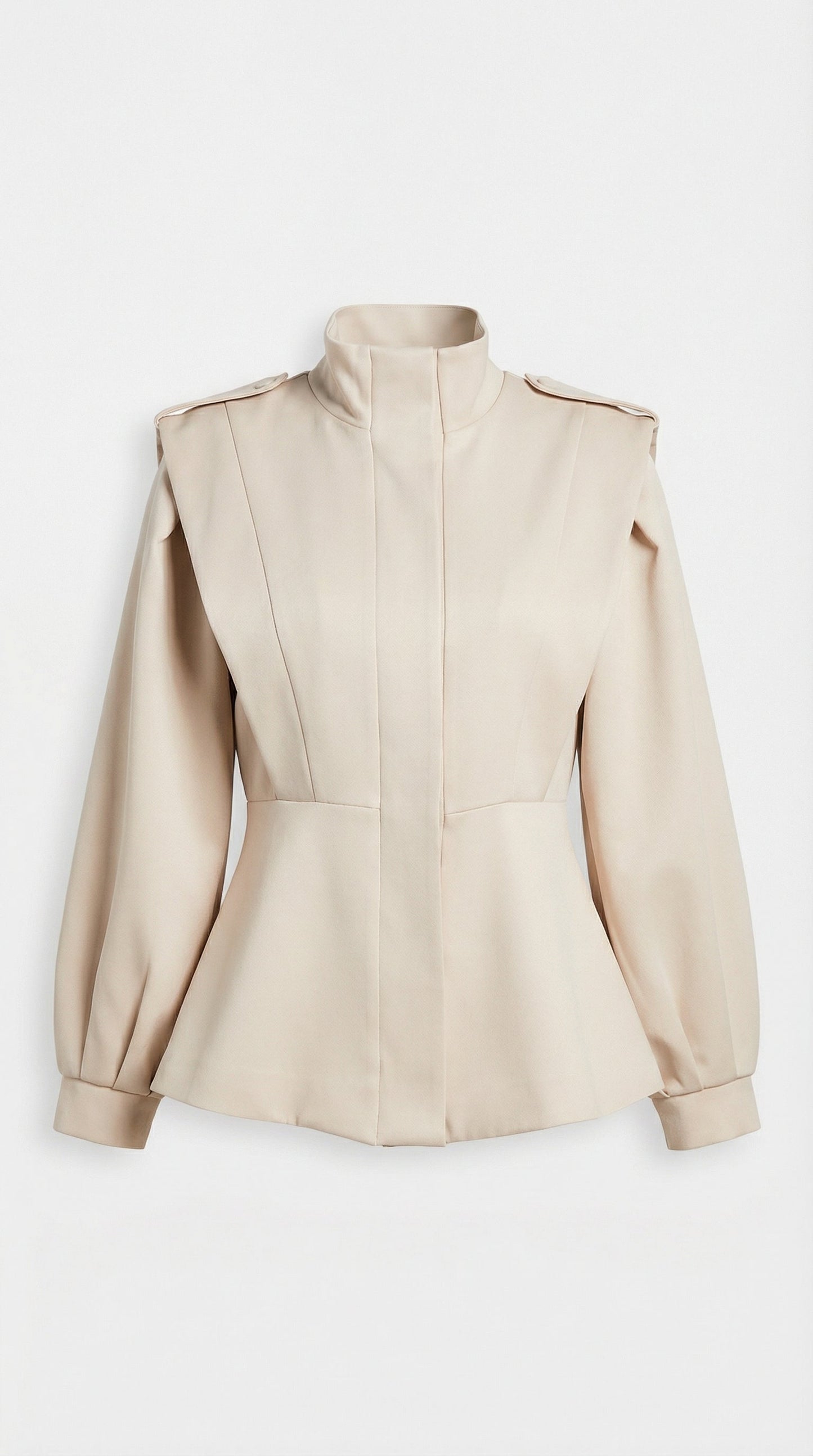 Patchwork High-Street Trench Coat