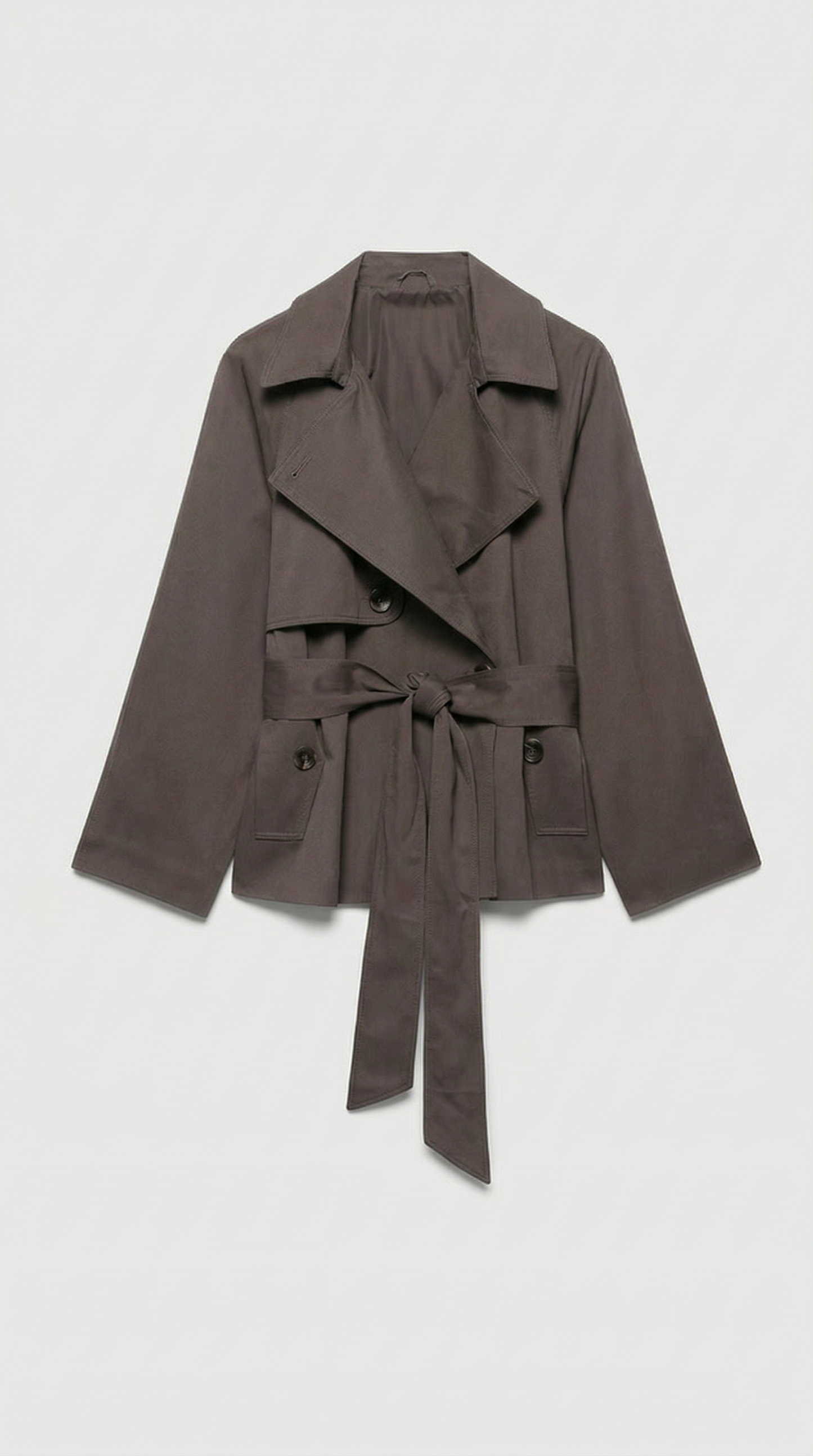 Lace-Up Long Sleeve Jacket in Modern Design