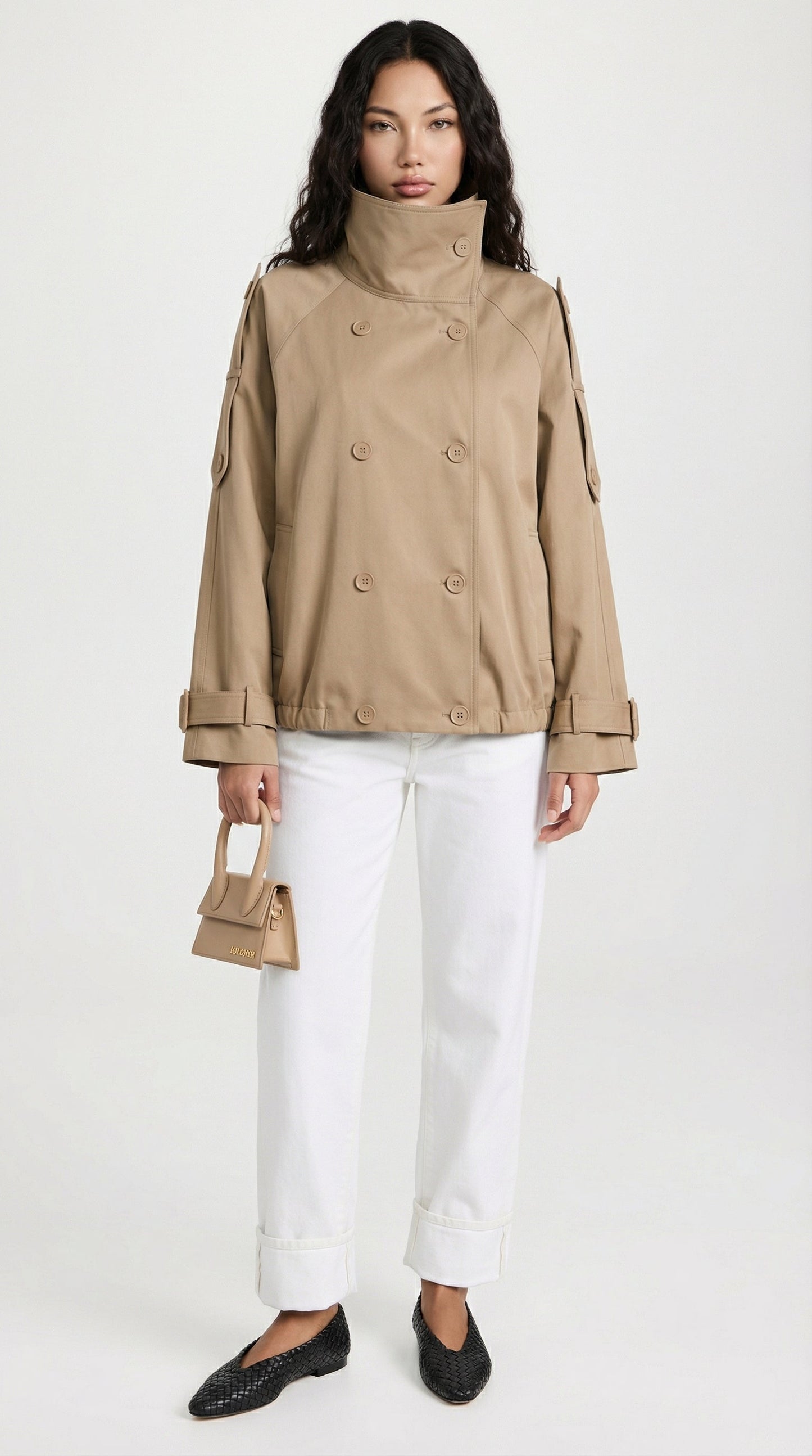 Urban Utility Oversized Jacket in Versatile Design