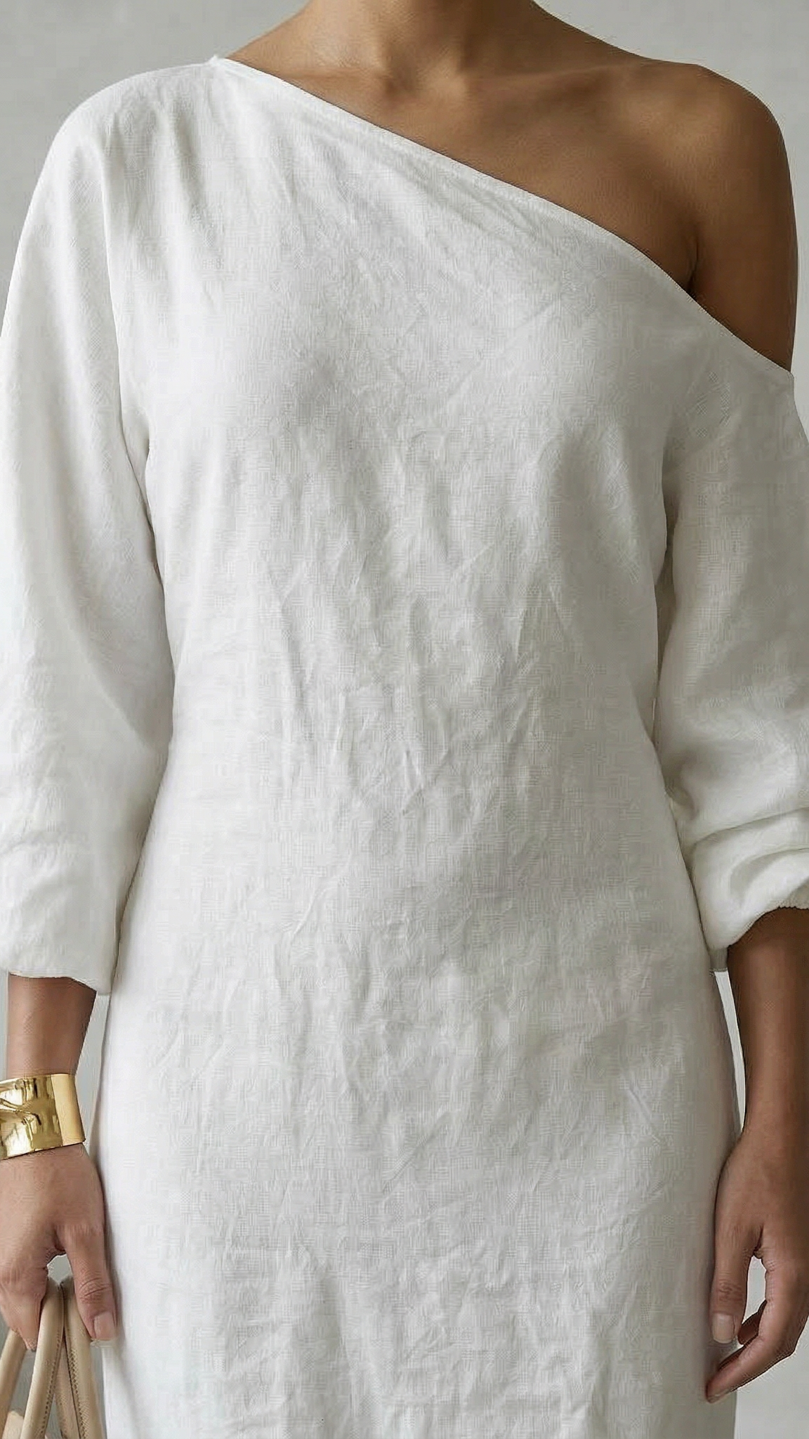 Elegant White Maxi Dress