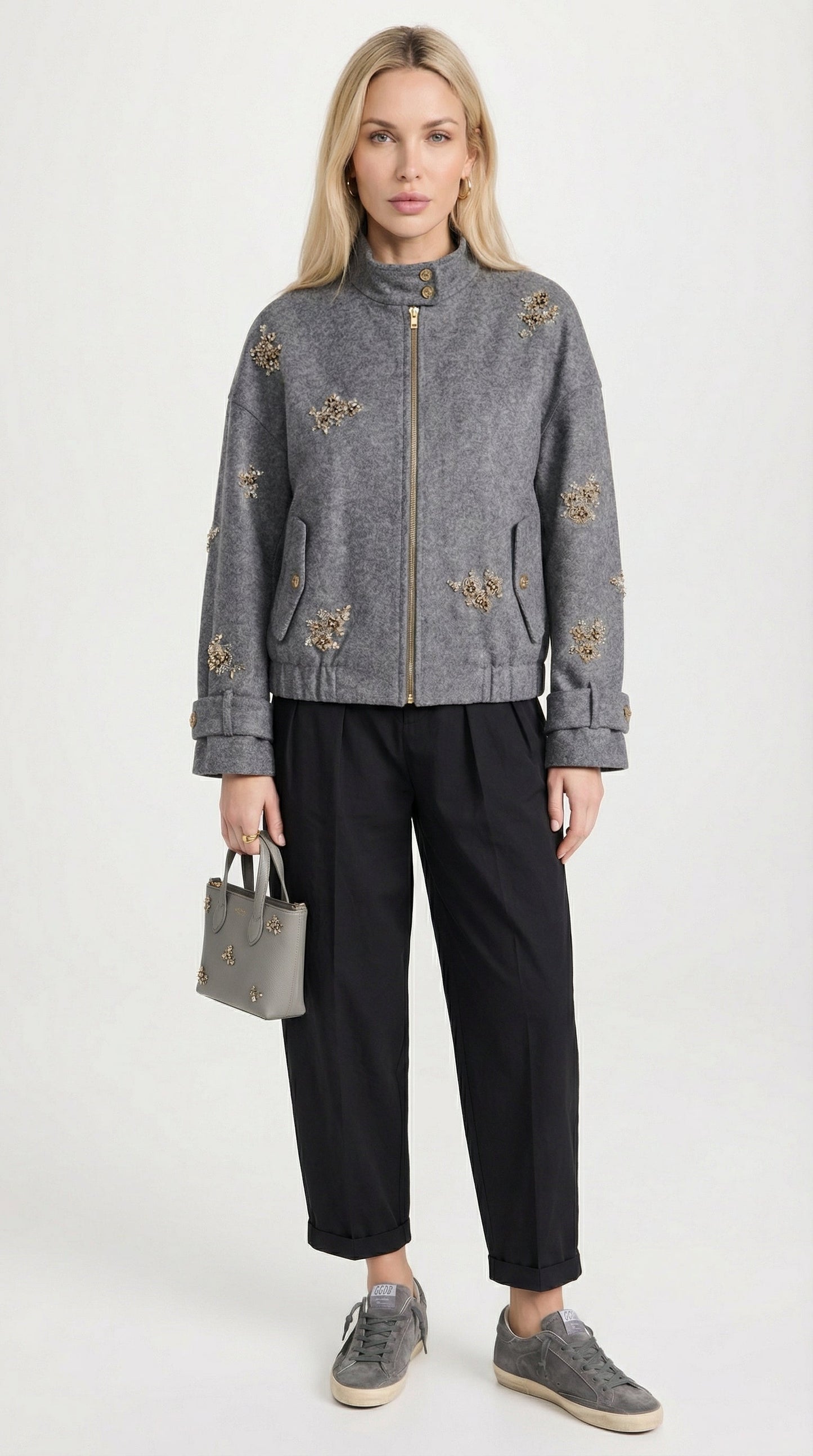 Tailored Structured Blazer Jacket