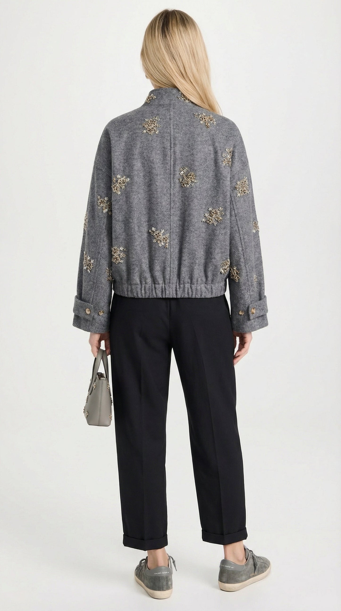 Tailored Structured Blazer Jacket