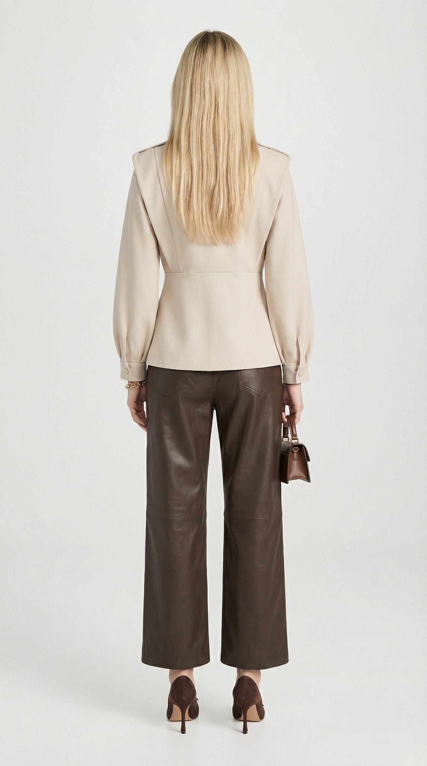 Patchwork High-Street Trench Coat