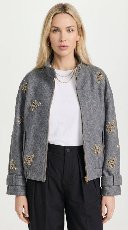 Tailored Structured Blazer Jacket