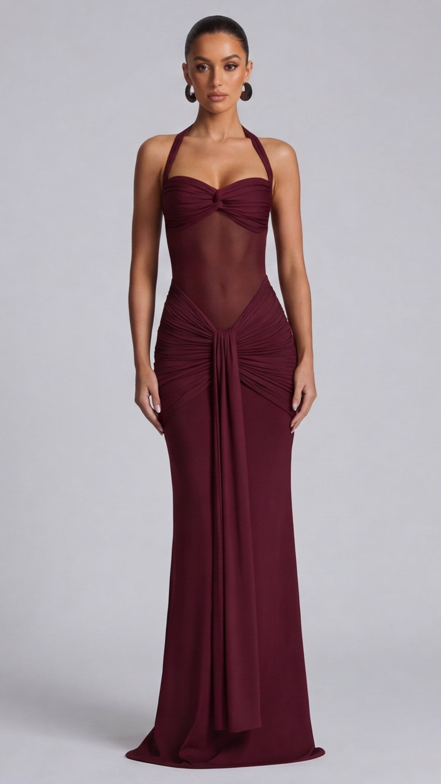Chic Hourglass Gown with Elegant Silhouette