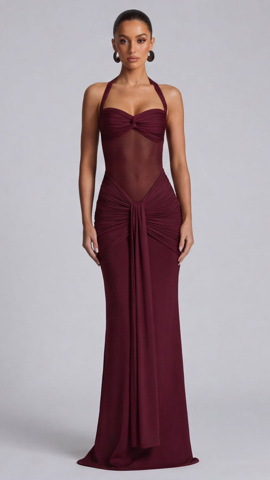 Chic Hourglass Gown with Elegant Silhouette