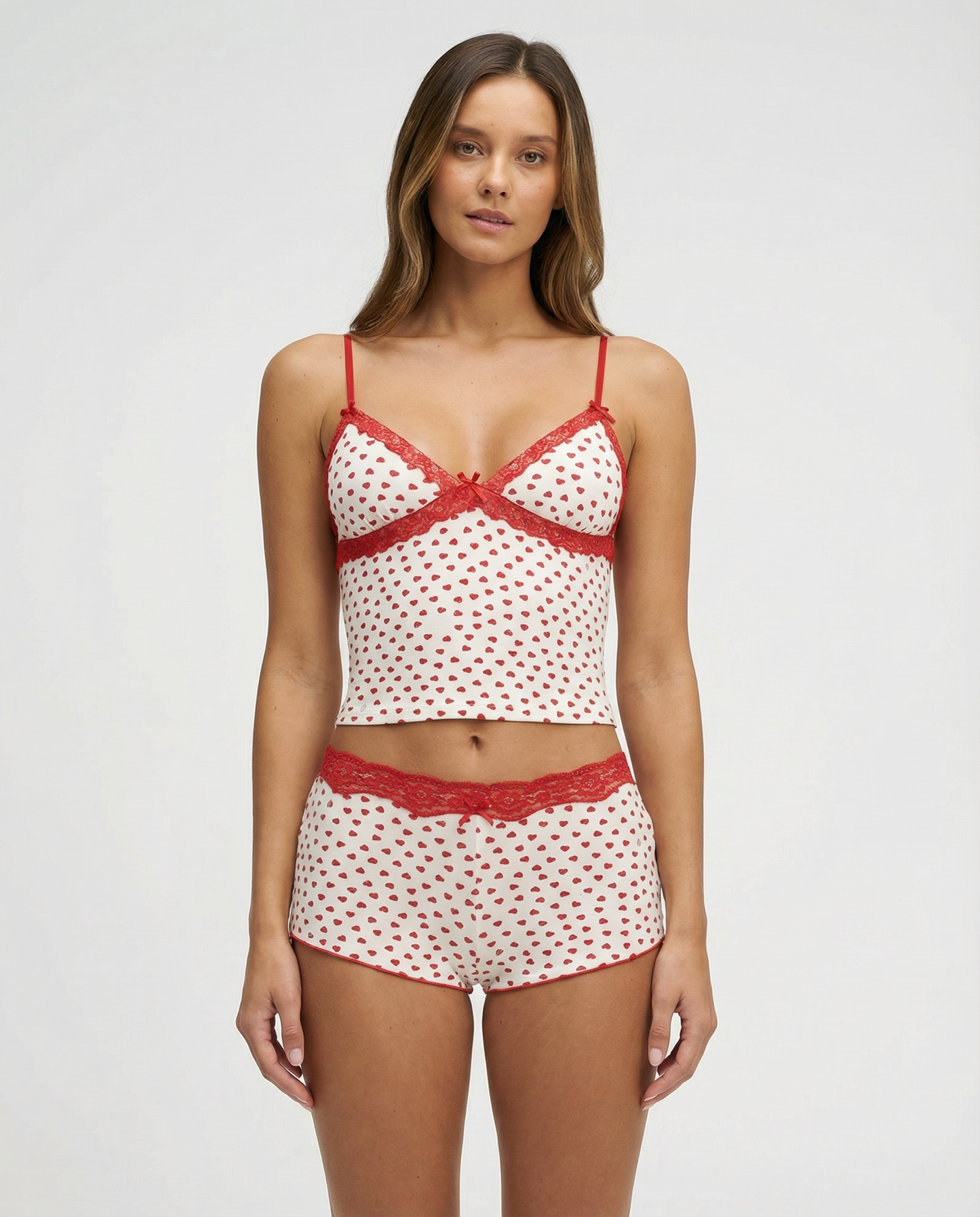 Cherry Red Cozy Lounge Set