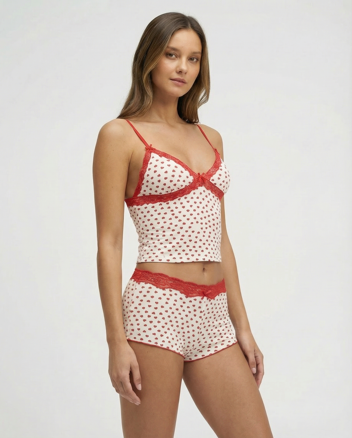 Cherry Red Cozy Lounge Set