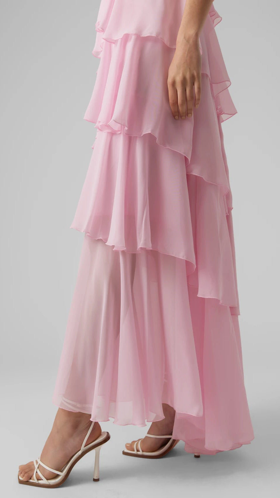 Elegant Floral Print Maxi Dress